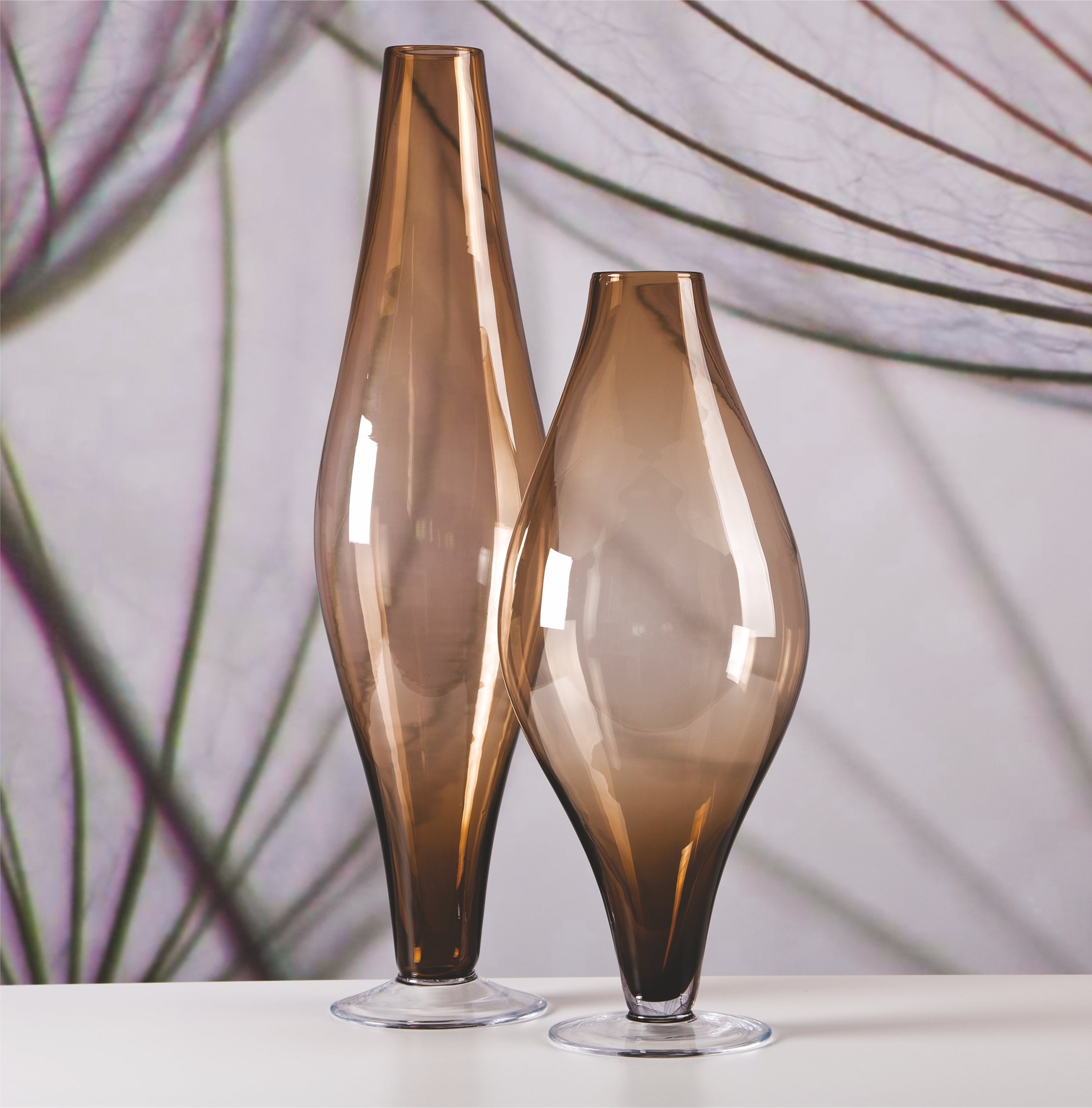 Sophisticated Glass Elegance: Unique Vases by Wrześniak Glassworks